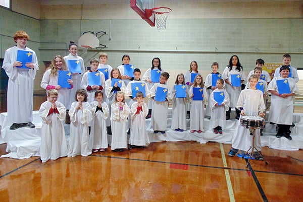St. Casimir’s School in Wells invites the public to attend their Christmas program titled, “Sing with Us the Christmas Story.“ The preschool through sixth grade students have been working Advent wonders as they prepare their musical selections to help their community celebrate the birth of Jesus Christ. This holiday event will be at 7 p.m. Monday in the school’s gymnasium.  Provided