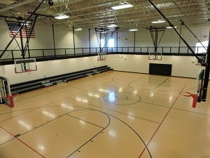 A gymnasium is also available for fitness center members if it is not being utilized by the school. - Kelly Wassenberg/Albert Lea Tribune