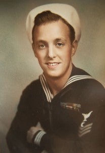 Pasczkowski served in the Navy from 1942 to 1945. -Provided