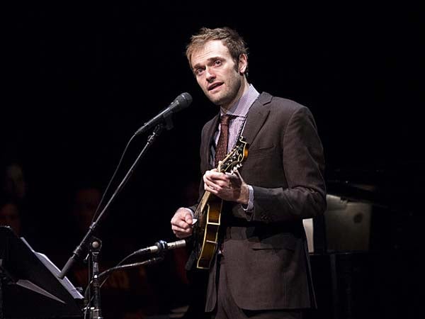 Chris Thile opens “A Prairie Home Companion” at the Fitzgerald Theater in St. Paul on Jan. 30. — Prairie Home Productions/APM