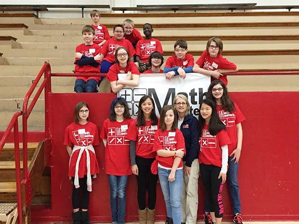 Several sixth-grade students attended the Math Masters competition Thursday in Austin. Those receiving awards included fact drill winners Raiden Gordon, Henrik Lange and Jenna Kleven who tied for first place; Leon Kong, fifth place; and Esther Yoon, sixth place. Individual winners were Henrik Lange, first place; Adriana Brumbaugh, third place; Jenna Kleven, seventh place; and Ava Corey Gruenes ninth place. -Provided