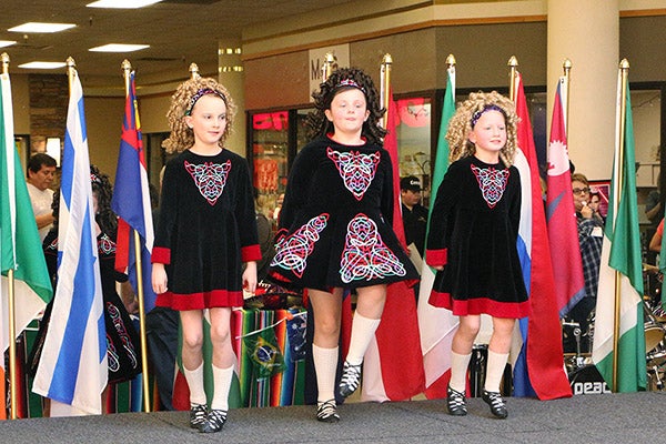 More than 600 people attended the Taste of Heritage festival April 9 at Northbridge Mall, including 300 children. The festival is a multi-cultural event designed to celebrate the varied heritage of community members, past and present. This was the seventh year for the event and included several entertainers, including the Rince Na Croix Irish Dancers. - Provided