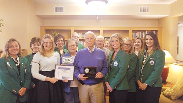 The Albert Lea-Freeborn County Chamber of Commerce Ambassadors recently welcomed Village Cooperative, its board of directors and Member Services Manager Holly Jackson to the chamber. -Provided