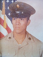John Abrego started out in the Army National Guard as a private first class, and was a staff sergeant by the end of his service time. Colleen Harrison/Albert Lea Tribune
