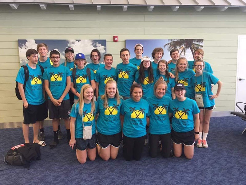 Every two years the Spanish department from Albert Lea High School hosts a trip to a Spanish-speaking country. This year the group traveled to Costa Rica. - Provided