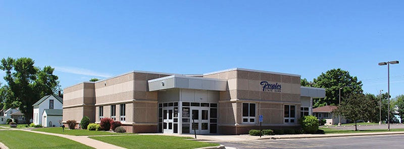 Peoples State Bank is at 98 Third St. SE in Wells. -Provided