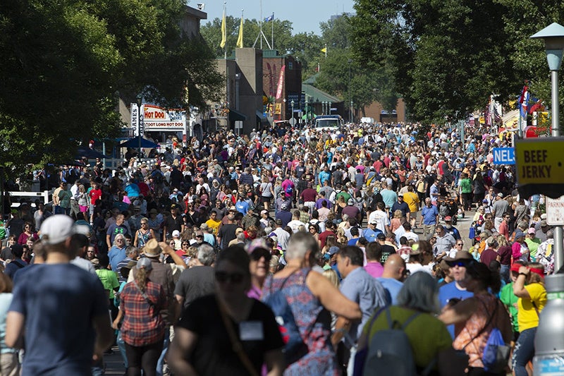 Record crowds flock to Minnesota State Fair on opening day Albert Lea
